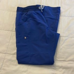 Denim blue figs pants